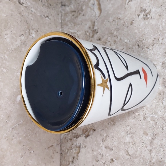 Starbucks 2015 Anniversary Crown Siren 10oz Ceramic Tumbler - Picture 3 of 6